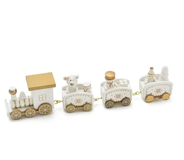 Christmas Wooden Train